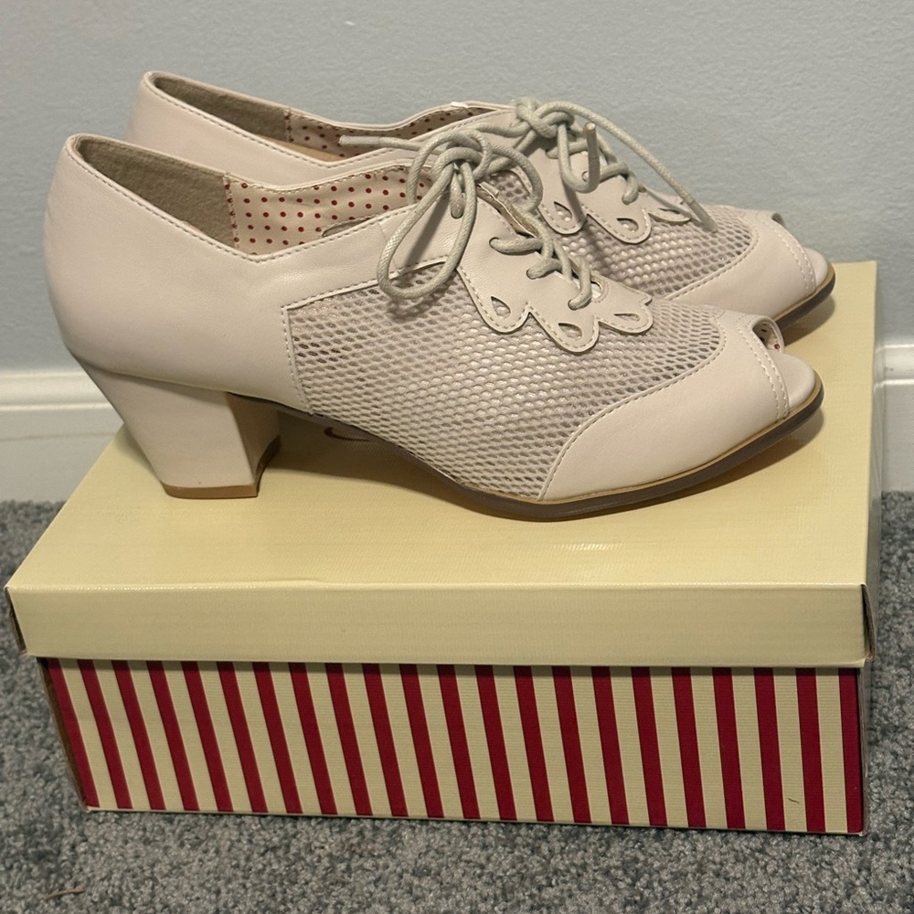 BAIT Oxford Peep Toes - NIB